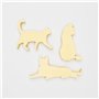 Good Design Works Notes autocollantes en forme de chat | Comprend 3 motifs distincts | Blocs de notes adhésifs en forme de chat 