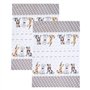 SPOTTED DOG GIFT COMPANY Torchon Cuisine Lot de 2