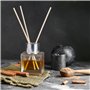 MATANA 10 Bouteilles Diffuseur en Verre Vides avec 40 Bâtonnets de Parfum - Diffuseur Parfum Bouteilles, Flacon Diffuseur Parfum