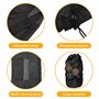 BRAMBLE Grand Sac de Ballon en Filet (110cm) - Oxford 420D Résistant, Étanche & Respirant - Sac de Transport & de Rangement pour