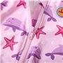Swimbubs Maillot de Bain pour bébé garçon Maillot de Bain pour Fille Rashguard Combinaison de plongée, Dauphin Rose, 6 Mois