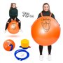CKB Ltd Grande trémie géante rétro pour adultes – Gonflable avec pompe à pied pouvant supporter jusqu'à 100 kg – Taille XL 75 cm