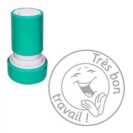 Très bon travail Tampon Auto-Encreur Enseignant - Encre Argent