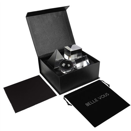 BELLE VOUS Lot de 4 Prisme Photographie Triangle