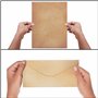 Belle Vous Papier Vintage avec Enveloppes (Lot de 60) - 60 Papier Vieilli et 60 Enveloppes Assorties - Papier a Lettre Vintage P