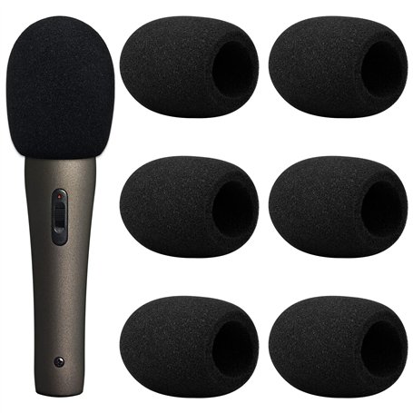 Pinsheng 6 Pièces Mousse Microphone Bonnette