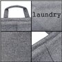 Belle Vous Panier à Linge Pliable en Tissu - Bac Linge Sale 35 L avec Poignées de Transport - Corbeille Linge Sale Portable pour