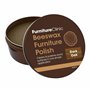 Furniture Clinic Cire d'abeille couleur chêne foncé pour bois et meubles – 200 ml – Cire de finition naturelle pour tous types d