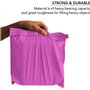 Lot de 40 sacs postaux roses pour vêtements, sacs postaux de tailles mixtes, sacs d'expédition autocollants, sacs d'emballage ré