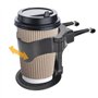 Porte-Gobelet de Voiture, Support de Tasse de Voiture, avec 3 Pares Clips de Sortie d’air, Convient au Diamètre <8.5 cm, pour Au