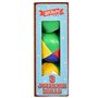 Celino® Lot de 3 balles de jonglage colorées rétro pour apprendre à jongler