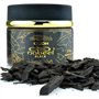 Nabeel Oudh Nabeel Black Incense Bakhour | 1 boîte de 60 g d'encens Bakhour authentique en copeaux de bois arabe | Parfait pour