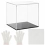 Belle Vous Boite Acrylique Transparente - Vitrine en Forme de Cube 12