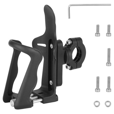 Belle Vous Porte Bidon Ajustable pour Vélo - Support avec Rotation à 360 Degrés - Porte Gourde de Velo Route VTT ou Moto - Peut