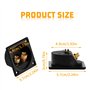 4pcs 2 Voies Bornier Enceinte Accessoires Enceinte Terminal Binding Post pour Subwoofer Box Tower