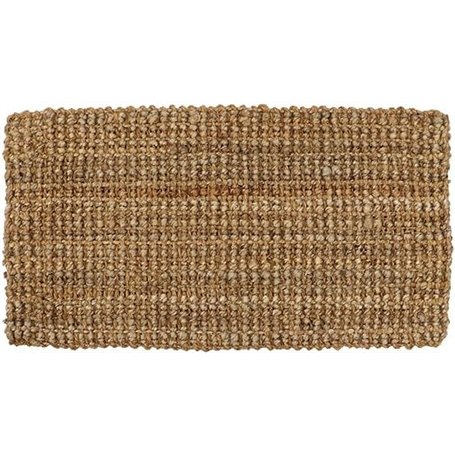4All Paillasson en fibre de coco noué à la main antidérapant pour entrée extérieure/intérieure/garage ou jardin (40 x 70 cm)