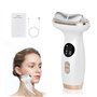 Appareil Massage Visage, Gua Sha Visage Électrique, Appareil de Beauté Anti Rides avec Chaud Froid et Vibrations, Appareil de Li
