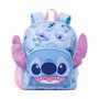 Disney Lilo and Stitch Sac à Dos pour Fille | Sac à Dos d'école avec Oreilles 3D et Bouteille d'eau | Sac à Dos pour la rentrée