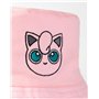 Pokémon Chapeau Seau Rose Jigglypuff | Couvre-Chef décontracté de Protection Solaire pour Femmes | Style de Dessin animé Classiq