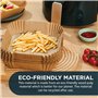 ONE Emporium Doublures pour Friteuse à Air – Feuilles de Cuisson Réutilisables et Antiadhésives, Tapis de Cuisson Compatibles av