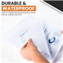 Pochettes de plastification A4 - 120 feuilles | 150 microns | Finition brillante | Étanches, durables, découpables, faciles à ne