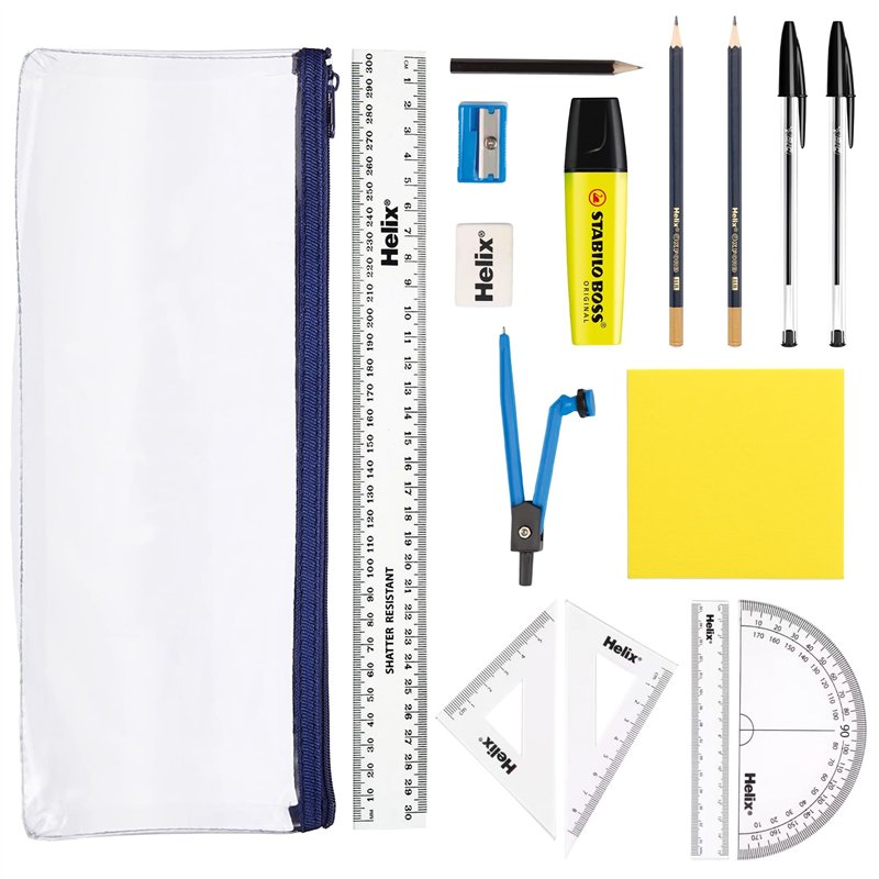 Accessoires Kawaii Kit Papeterie Kawaii Violet - Stylos, Stickers, Trousse Et Accessoires Fourniture école Kawaii