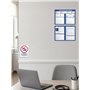 Affichage Obligatoire entreprise 2025 - Conforme au Code du Travail 2025 – Lot de 2 affiches adhésives (21x30cm) + 1 Affiche Int