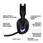 Logitech G G522 LIGHTSPEED casque gaming sans fil, LIGHTSYNC RVB, micro bande passante complète et audio synchronisé avancé, tri