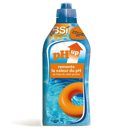 BSI pH Up Liquide pour Augmenter pH de piscine 1 L