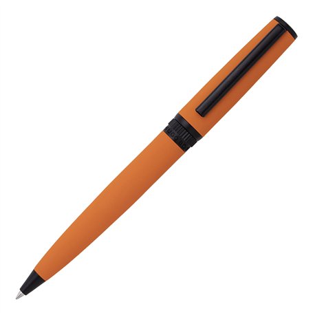 Hugo Boss Gear Matrix Orange HSC3074U Stylo à bille en laiton Orange vif Dimensions : 13 x 140 mm