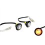 Alchemy Parts Petits clignotants LED pour motos - Mini micros à montage affleurant pour carénage ou carrosserie - Lumière orange