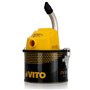 VITO - Aspirateur de cendres 800W 4L Filtre HEPA Cendres Jusqu'à 40°C