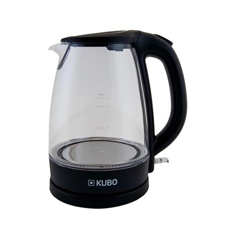 Bouilloire électrique - Filtre anticalcaire - Indicateur niveau d'eau - Puissance 2200 W - Capacité : 1