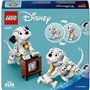 LEGO | Disney 43271 Lucky et Penny, les Chiots des 101 Dalmatiens - Jeu Fille des 6 ans