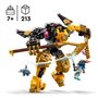 LEGO NINJAGO 71839 Le Robot De Spinjitzu d'Arin - Jeu De Construction Pour Garçon 7 Ans