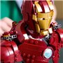 LEGO | Marvel 76327 Buste d'Iron Man MK4 - Set De Construction Pour Adulte - Idée Cadeau