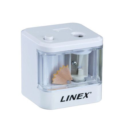 Linex 400098695 Taille-crayons électrique Blanc