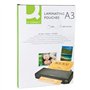 Q-Connect 44015 Pochette Plastification Économique Plastification Chaud Format A3 125 Microns Lot de 100 Assorties