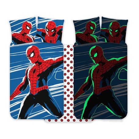 Spiderman Parure de lit 100 x 140 cm + taie d'oreiller 40 x 45 cm