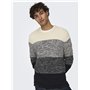 Only & Sons Pull en Maille ONSHUGO Pull-Overs Black L Black L