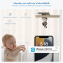 ieGeek 2K/3MP 5" Babyphone 2 Caméra Bebe,PTZ 360° Baby Phone Vidéo connecté Smartphone, Visiophone avec Alertes Intelligentes/Vi