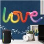 Lumière néon LED RVB LOVE signe lumière USB LED lumière maison panneau lumineux veilleuse amour changement de couleur sur la tél