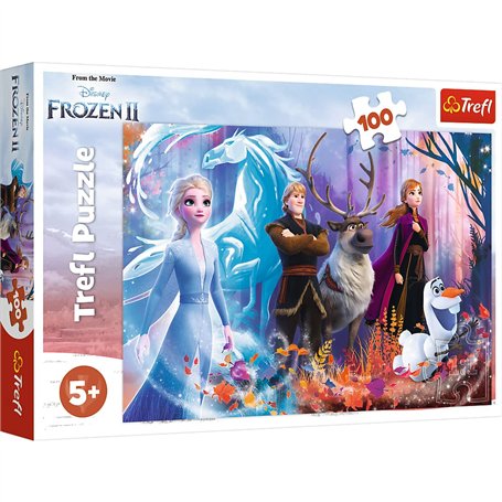 Trefl Frozen 100 Pièces pour Enfants à partir de 5 Ans Puzzle