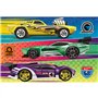 Course - Puzzle 60 pièces - Puzzles colorés avec Voitures emblématiques