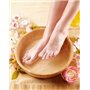 Sels de bain pour pieds douloureux et enflés, sujets à l'œdème 550 g BINGOSPA