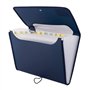 D.RECT 5590 - Trieur Extensible 12 Poches A4 | Extensible Classeur Documents | Accordéon Classeur Pochettes Porte-documents mari