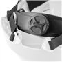 Högert Technik Casque de Protection PLONER Blanc uni | Casque de Protection pour Ouvrier du bâtiment | en 397 | réglable avec Un