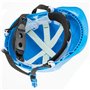 Högert Technik PLONER Casque de Protection Bleu uni | Casque de Protection pour Constructeur | en 397 | Réglable avec Un Bouton 