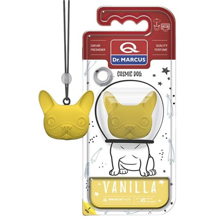 Désodorisant Pour Voiture Dr Marcus Cosmic Dog Vanille Plastique Parfum Pendentif