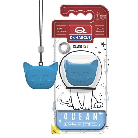 Désodorisant Pour Voiture Dr Marcus Cosmic Cat Ocean Plastique Pendentif